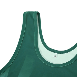 Vente en gros de maillots de lutte classiques personnalisables, imprimés, respirants, écologiques, à séchage rapide, en Spandex/Polyester 260g, col en V - Product Image 4