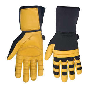 Guantes de Trabajo de Cuero de Alta Calidad de Fabricantes Directos de Fábrica, Colores y Diseños a Medida, Guantes de Cuero Resistentes para Trabajo Pesado - Product Image 1