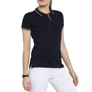 Camiseta de Mujer a Precio Económico, Personalizada, para Uso en Exteriores, Cómoda, Transpirable, Tejido de Punto, Manga Corta, Alta Calidad - Product Image 2