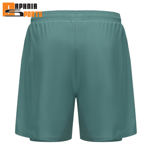 Pantalones Cortos Deportivos para Hombre, de Poliéster, Servicio OEM, Pantalones Cortos de Playa, Pantalones Cortos de Natación, Pantalones Cortos 2 en 1 para Correr - Product Image 3
