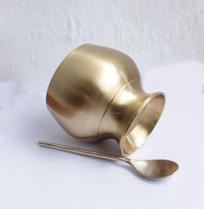 Juego de 6 Tazones de Latón para Helado, Pulidos y Personalizados, para Mesa de Restaurante, en Oferta - Product Image 2