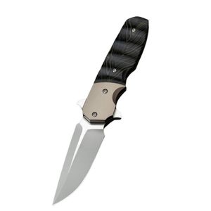 Couteaux pliants en gros avec manche métallique profilé, lame tranchante et pivotement fluide pour un transport quotidien en poche - Product Image 1