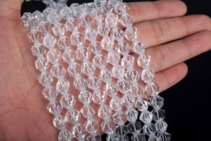 ลูกปัดคริสตัลควอตซ์ทรงดาวเจียระไน ลูกปัดพลอยธรรมชาติแบบหลวม ขายส่งจำนวนมากสำหรับทำเครื่องประดับ - Product Image 4