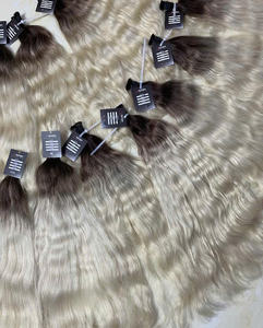 Extensions de cheveux en vrac ondulés profonds prix usine couleurs naturelles cheveux bruts humains vietnamiens toutes les cuticules alignées - Product Image 4