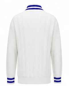 Customized Logo Alpha Hand Embroidered Fraternity Women's Winter Casual Breathable Cotton Zipper <b>Pullover</b> <b>Sweater</b> - Product Image 2