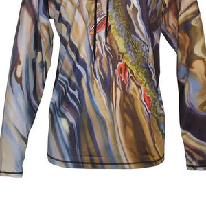 Professional Moisture Wicking Fishing <b>Hoodies</b> Breathable <b>Lightweight</b> Beach Wear Custom Logo Factory Supply - Product Image 5