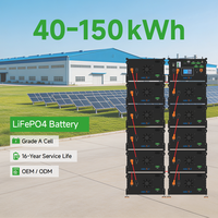 Système d'énergie solaire hybride 30 kW 50 kW avec kit complet de panneaux solaires, ensemble complet de produits d'énergie solaire pour l'industrie et le commerce