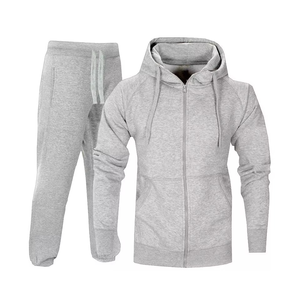 Ensemble de survêtement sport décontracté deux pièces pour hommes, collection 2026, vente en gros, avec sweats à capuche et pantalons de survêtement personnalisés - Product Image 6