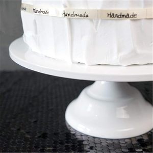 Support à gâteau rond en fer forgé écologique pour la présentation de gâteaux et le service de desserts, lavage à la main uniquement - Product Image 3