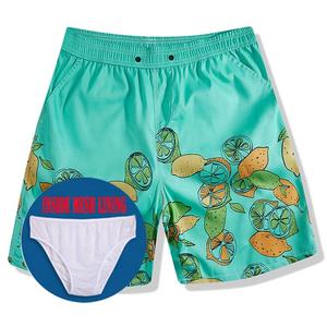 Shorts de basketball pour hommes grande taille, respirants, à séchage rapide, avec logo imprimé personnalisé, 100% polyester, teinture unie, service OEM - Product Image 2