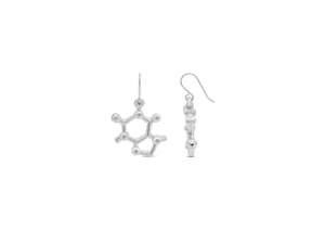 Pendientes de gota con molécula de Dopa Mine - Product Image 1