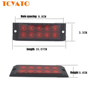 TCYATO 10 LEDS Nuevas Luces Traseras para Camión, Luces Laterales de Repuesto, Bombillas LED para Autos, <span class=keywords><strong>Accesorios</strong></span> para Camiones <span class=keywords><strong>Scania</strong></span> - Product Image 5