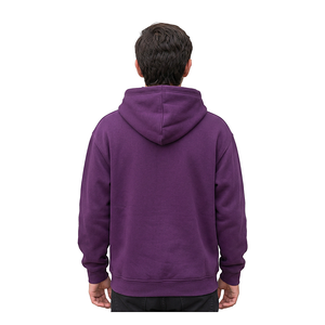 Sudadera con capucha personalizada para hombre, de forro polar grueso, estilo oversize, ropa urbana de marca privada para marcas de ropa y minoristas - Product Image 2
