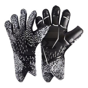 Dernier design, haute qualité, vente directe d'usine, gants de gardien de but en cuir fabriqués au Pakistan, antidérapants et imperméables - Product Image 1