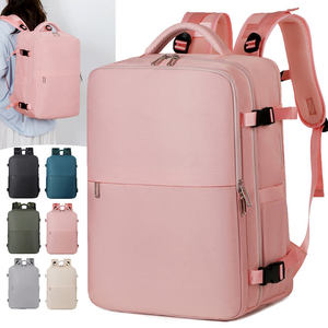 Water Resistant Business Travel Laptop <b>Backpack</b> Expandable <b>Multi</b> <b>Compartment</b> Flight Approved Rucksack - Product Image 5