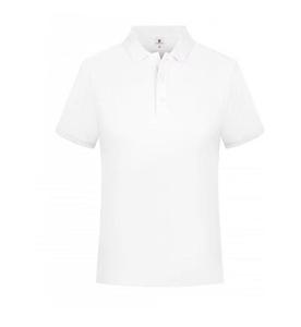 Chemise décontractée pour homme de haute qualité, 180g, 100% coton jersey tricoté, unie, anti-boulochage, manches courtes, uniforme de bureau, logo personnalisé - Product Image 3