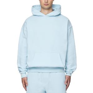 เสื้อฮู้ดสำหรับผู้ชายไซส์ใหญ่พิเศษผ้าฝ้าย420 GSM เสื้อมีฮู้ดโอเวอร์ไซส์ใหญ่พิเศษโลโก้ออกแบบได้ตามที่ต้องการ - Product Image 1