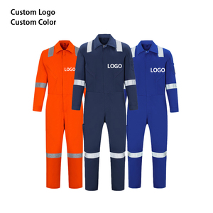 High Quality Coverall Workwear Uniform Protection Safety Worker Uniform Comfortable Workwear <b>Construction</b> <b>Work</b> Custom - Product Image 1