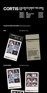 CORTIS - [ COLOR OUTSIDE THE LINES ] 1ST (Versión WEVERSE) Álbum de K-Pop Más Vendido en Corea - Product Image 5