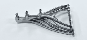 Ciseaux Hintermann orthopédiques à bras droits Ruya Surgical RS-1557, distracteur calcaneen, petit modèle courbé, en acier inoxydable allemand, pour usage chirurgical - Product Image 3