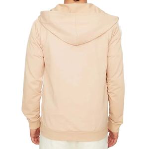 New Style Zipper Pocket Slim Fitted Fleece Cotton Polyester Blend Comfortable Soft Full Zipper <b>Hoodie</b> for <b>Men</b> 2026 - Product Image 2