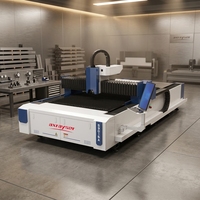 Machine de découpe laser à fibre industrielle, équipement de découpe laser CNC automatique 6525 6000w pour l'usine de traitement de tôles