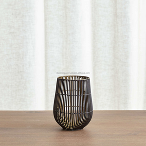 เชิงเทียนโลหะสลักคำปฏิญาณพร้อมชุบสำหรับตกแต่งบ้านเชิงเทียนสำหรับเทศกาลตกแต่งบ้าน - Product Image 4