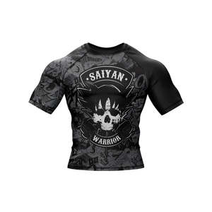 Jiu Jitsu No Gi Rashguard Spandex/Polyester <b>Long</b> & Short <b>Sleeves</b> Latest 2024 Design Pakistan - Product Image 6