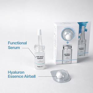 เซรั่ม Think Bio AIRBALL ผสมไฮยาลูรอนิค แอซิด แบบเม็ดฟรีซดราย สำหรับผิวหน้า ช่วยเติมความชุ่มชื้น ต่อต้านริ้วรอย และกระชับผิว ฟื้นฟูผิว-K-Glow - Product Image 4