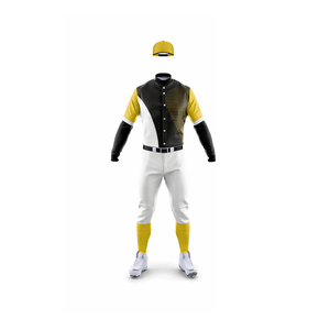 100% Polyester Breathable Printed Solid Baseball Uniform Set Customized Color Custom Logo Unisex Adult - Product Image 2