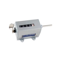 Compteur rotatif industriel 75-I alimenté en courant alternatif/continu, construction en métal et plastique