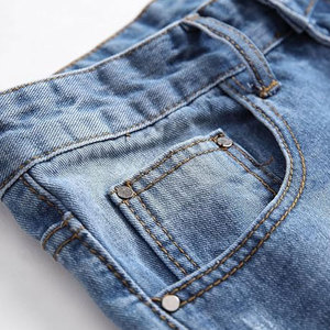 Jean déchiré de haute qualité pour homme, coupe décontractée, tissu extensible premium, mode décontractée, pour tous les jours et les activités de plein air - Product Image 6