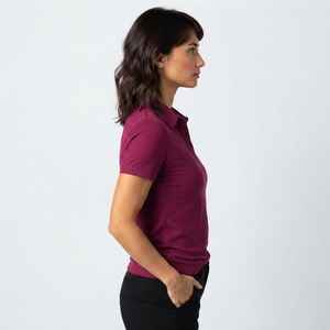 Camiseta Polo Premium para Mujer, Prenda Deportiva de Algodón de Alta Calidad con Logotipo Personalizado, Servicio OEM, Talla OEM, Marca Privada - Product Image 2