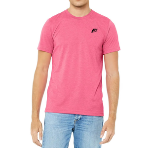 เสื้อยืดผู้ชายแขนสั้นผ้าฝ้ายถัก 100% น้ำหนัก 220 กรัม สีพื้น รับสกรีนโลโก้ เนื้อผ้านุ่ม ระบายอากาศดี ขายส่งจำนวนมาก ผู้ผลิต OEM สหรัฐอเมริกา - Product Image 1