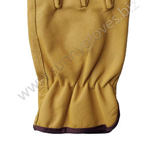 Gants de travail en cuir de chèvre, gants de conduite, logo personnalisé, gants anti-choc - Product Image 3