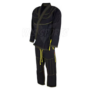 High Quality BJJ Gi Sets Top Selling Jiu Jitsu Uniform 100% Cotton Made Jiu Jitsu Kimono Suit - Product Image 2