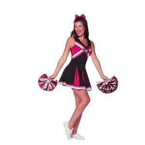 Uniforme de cheerleading pour jeunes groupes, personnalisé par Solid Trader, avec impressions sublimées vives, structure souple, avantage concurrentiel et design élégant - Product Image 1