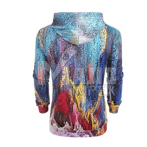 Nueva Llegada, Sudadera con Capucha Personalizada para Hombre, Sudadera de Invierno Sublimada, Poliéster/Algodón - Product Image 3