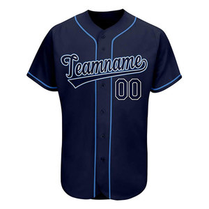 Camiseta de Béisbol y Sóftbol Personalizada de Alta Calidad para Hombre, Ropa Deportiva con Impresión por Sublimación, Uniforme de Equipo con Botones - Product Image 1