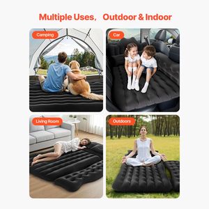 Colchón Inflable para Auto, Cama de Camping para Asiento Trasero, Colchoneta Portátil Resistente con Bomba de Aire - Product Image 6