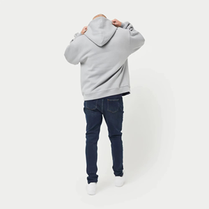 Sudadera con Capucha de Corte Regular, 80% Algodón 20% Poliéster, Hombros Caídos, Estilo Pullover, Cuello Cruzado, Puños y Dobladillo Acanalados - Product Image 6