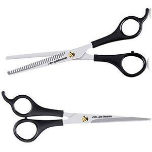 Juego de Tijeras Profesionales para Cortar Cabello de 6.5 Pulgadas, Tijeras de Acero Inoxidable Premium con Tijeras de Adelgazamiento Dobles de Filo Afilado - Product Image 3