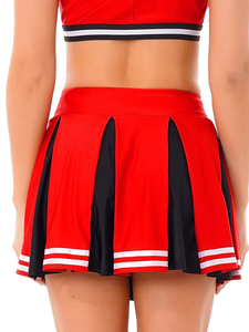 Ensemble d'uniformes de cheerleading pour jeunes, vêtements d'entraînement par sublimation, tenues de danse pour femmes, style tendance, vente en gros - Product Image 4