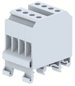 Bloque de terminales cerámico FDBK4, conexión por tornillo, 21-30 AWG, 200A, 2 polos, cobre - Product Image 2