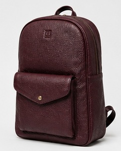 Sac à dos de voyage léger et portable pour homme, en cuir véritable, style vintage minimaliste, idéal pour le bureau et les affaires - Product Image 4