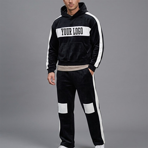 Sweat à capuche unisexe en coton épais imprimé sur mesure, coupe ample, style streetwear, 220 g/m², pour hommes – Vente chaude - Product Image 1