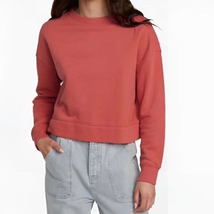 Sweat-shirts d'hiver grande taille pour femmes en coton 100% style décontracté avec impression personnalisée – Vente en gros - Product Image 1