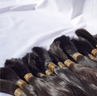 HAIR4WIG Perruque Kosher juive en cheveux brésiliens, à base de cheveux vierges à pointes simples, pour tissage, style IL Noir