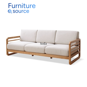 Juego de sofá Seccional de madera, moderno, elegante, tradicional, cómodo, tapicería elegante para uso diario en el hogar, fabricado en Vietnam - Product Image 1