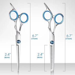 Ciseaux à effiler professionnels de haute qualité en acier inoxydable 50g pour la coupe et l'effilage des cheveux - Product Image 6